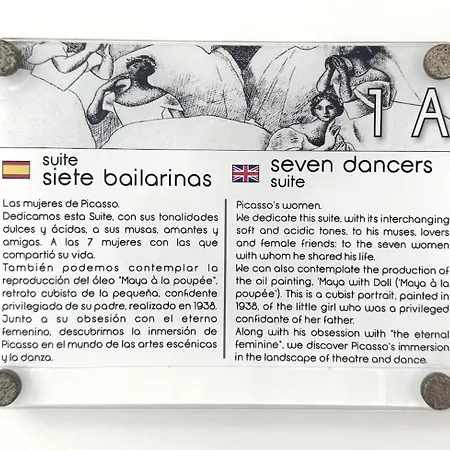Appartement Seven Dancers Picasso-inspired Rems Málaga